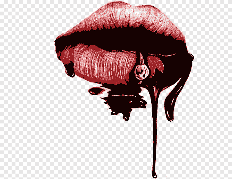 Lips with Blood